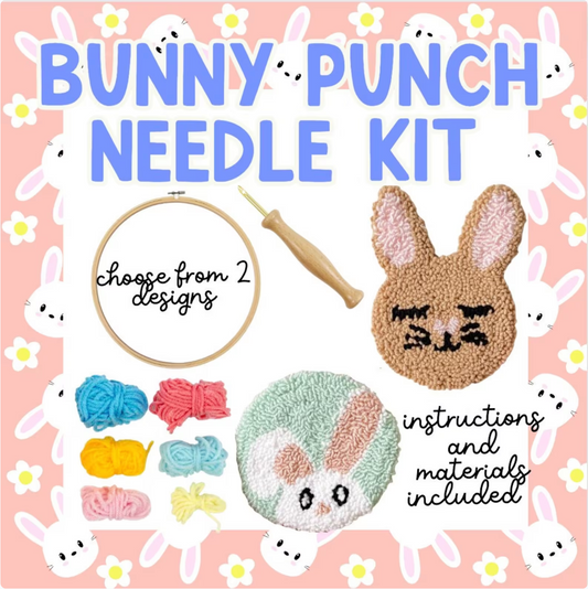 Easter Bunny Punch Needle Kit