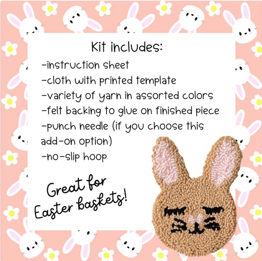 Easter Bunny Punch Needle Kit