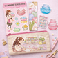 Secondhand Schoolhouse Stationery Pouch Set – Cottage Thrift Collection