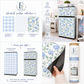 Magnetic Mini Fridge Panels | Fridge Frocks™ Removable Dorm Room Fridge Decor