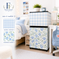 Magnetic Mini Fridge Panels | Fridge Frocks™ Removable Dorm Room Fridge Decor