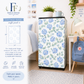 Magnetic Mini Fridge Panels | Fridge Frocks™ Removable Dorm Room Fridge Decor