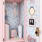 Magnetic Locker Wallpaper Mega Bundle with Mini Chandelier, Supply Pockets, Photo Frame & Bow Magnets