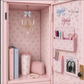 Magnetic Locker Wallpaper Mega Bundle with Mini Chandelier, Supply Pockets, Photo Frame & Bow Magnets