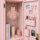 Magnetic Locker Wallpaper Mega Bundle with Mini Chandelier, Supply Pockets, Photo Frame & Bow Magnets
