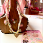 Secondhand Schoolhouse Charm Scarf Necklace – Thriftcore Charm Necklace
